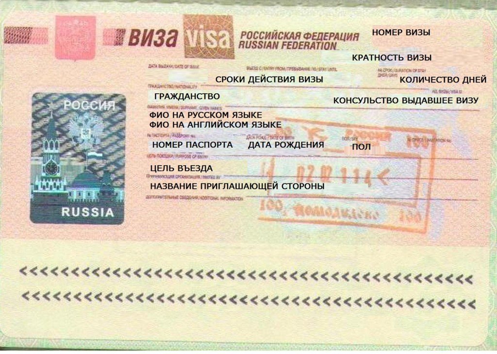 Виза для иностранца в Россию: особенности и виды документов