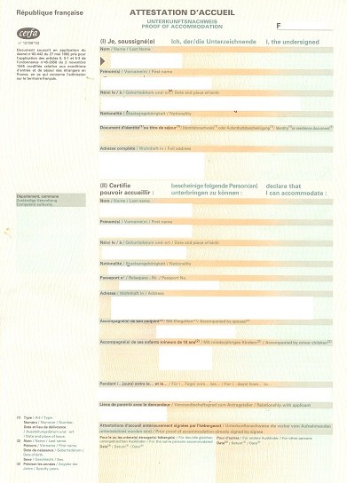 Документы для визы во Францию: списки и требования